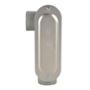 CAJA OVAL ROSCADA CON TAPA TIPO OLR DE 1-1/4 DE PULGADA GRIS