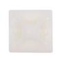 BASE ADHESIVA PARA CINCHOS DE PLÁSTICO 1.9 X 1.9 CM BLANCO 5 PIEZAS