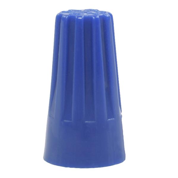 EMPALME PARA CABLES ELÉCTRICOS DE PLÁSTICO TIPO ROSCA 18-16 AWG AZUL 25 PIEZAS