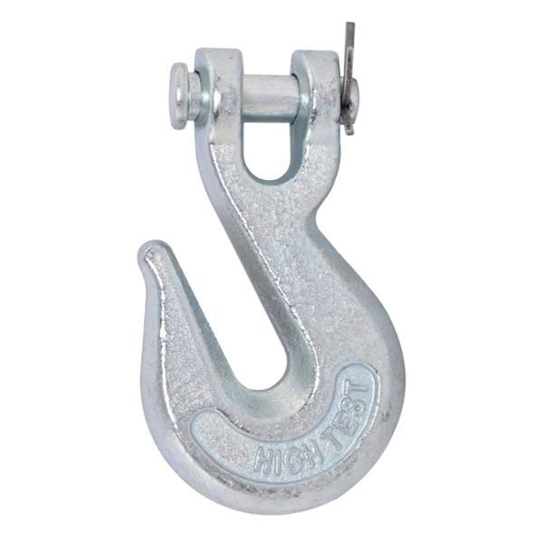 GANCHO DE AGARRE DE METAL PLATA
