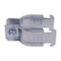 ABRAZADERA UNICANAL 1-1/2 PULGADA PLATA 3 PIEZAS