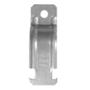 ABRAZADERA UNICANAL DE 9.3 X 3.1 CM PLATA