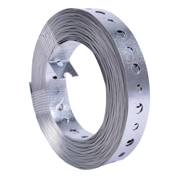 SOPORTE ACERO GALVANIZADO PERFORADO 10 M PARA DUCTO