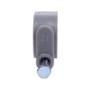 GRAPA PARA CABLES ELÉCTRICOS DE PLÁSTICO PARA CABLE REDONDO 1/2 PULGADA GRIS 10 PIEZAS