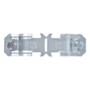 ABRAZADERA UNICANAL PARED DELGADA 3/4 DE PULGADA PLATA 5 PIEZAS