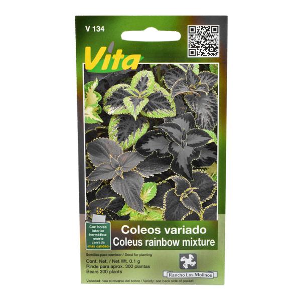 SEMILLAS DE COLEOS VARIADO 0.1 GR VITA