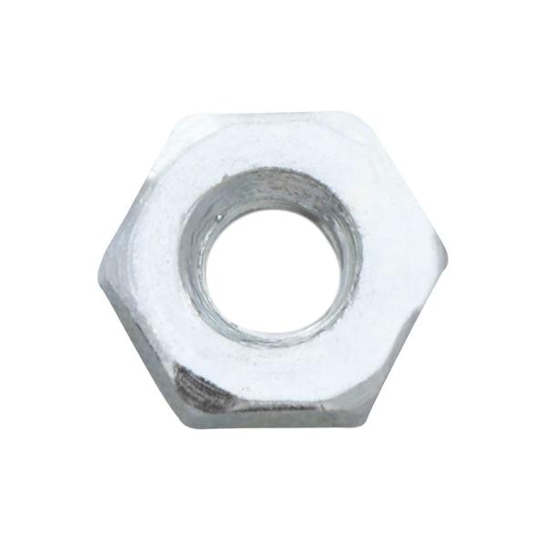 TUERCA HEXAGONAL 1 CM PLATA 100 PIEZAS