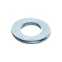 RONDANA PLANA DE 5/16 DE PULGADA PLATA 50 PIEZAS