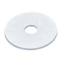 RONDANAS/ARANDELAS DE 1/4 X 1 1/4 DE PULGADA PLATA 30 PIEZAS