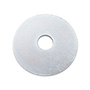 RONDANA FENDER DE 5/16 X 1-1/2 PULGADA PLATA 25 PIEZAS