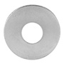 RONDANA FENDER DE 1/2 PULGADA PLATA 25 PIEZAS