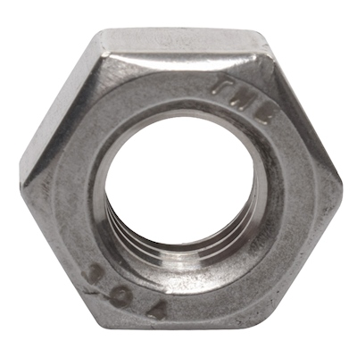 TUERCA HEXAGONAL DE 5/16 DE PULGADA PLATA 5 PIEZAS