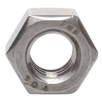 TUERCA HEXAGONAL DE 7/16 DE PULGADA PLATA 5 PIEZAS