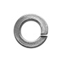 RONDANA DE PRESIÓN DE 0.5 CM PLATA 5 PIEZAS