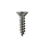 5 TORNILLOS PARA METAL 1/2 PULGADA PLATA