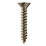 5 TORNILLOS PARA METAL 3/4PULGADA PLATA