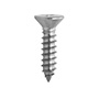 5 TORNILLOS PARA METAL 3/4PULGADA PLATA