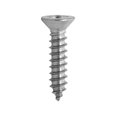 5 TORNILLOS PARA METAL 1 PULGADA PLATA