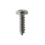 5 TORNILLOS PARA METAL 3/8PULGADA PLATA
