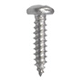 5 TORNILLOS PARA METAL PLATA3/4PULGADA