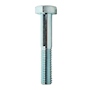 1 TORNILLOS CABEZA HEXAGONAL 1.5 X 6 CM PLATA
