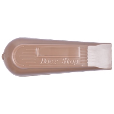 TOPE TIPO CUÑA PARA PUERTA 11.5 X 4.1 X 2 CM CAFÉ