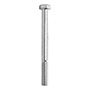 2 TORNILLOS CABEZA HEXAGONAL 3 1/2 PULGADAS PLATA