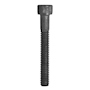 2 TORNILLOS CABEZA HUECA1/4PULGADA NEGRO