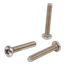 5 TORNILLOS PARA METAL 1/2 PULGADA PLATA