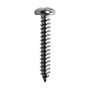 5 TORNILLOS PARA METAL 1 PULGADA PLATA