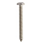 5 TORNILLOS PARA METAL 1 1/2 PULGADA PLATA