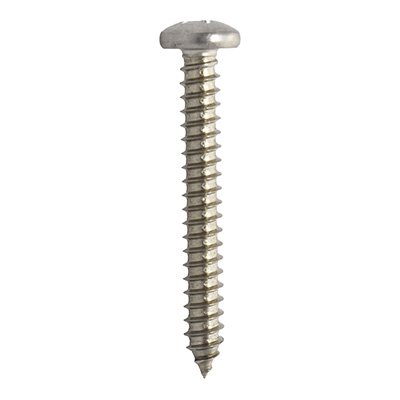 5 TORNILLOS PARA METAL 1-1/2 PULGADA PLATA