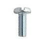 2 TORNILLOS PARA MÁQUINAS 1 X 1.6 CM PLATA