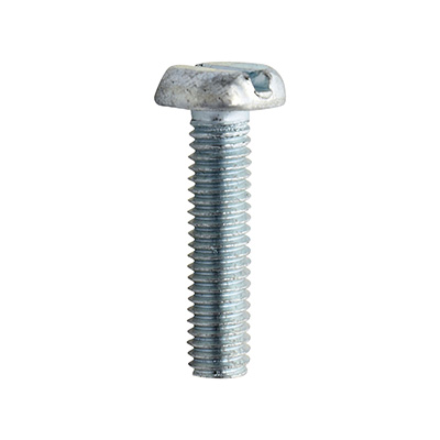 2 TORNILLOS PARA MÁQUINAS 1 X 2.5 CM PLATA