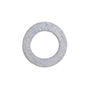 RONDANA PLANA DE 0.8 CM PLATA 10 PIEZAS