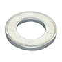 RONDANA PLANA DE 1.2 CM PLATA 5 PIEZAS