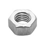 TUERCA HEXAGONAL CLASE 8 1.25 CM PLATA 5 PIEZAS