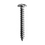 5 TORNILLOS PARA METAL 1 PULGADA PLATA