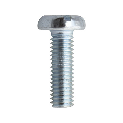 2 TORNILLOS PARA MÁQUINAS .8 X 1.6 CM PLATA