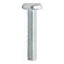 2 TORNILLOS PARA MÁQUINA .8 X 2.5 CM PLATA