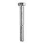 2 TORNILLOS CABEZA HEXAGONAL 2 1/2 PULGADAS PLATA 1.4X6.3