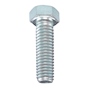 4 TORNILLOS CABEZA HEXAGONAL 1 X 3 CM PLATA