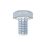 2 TORNILLOS CABEZA HEXAGONAL 1.25 X 1.2 CM PLATA