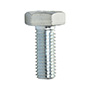 1 TORNILLOS CABEZA HEXAGONAL 2.5 CM PLATA