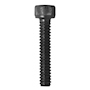 4 TORNILLOS CABEZA HUECA1 PULGADA NEGRO