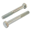 4 TORNILLOS HEXAGONAL 1/4 X 2 PULGADAS PLATA