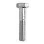 2 TORNILLOS CABEZA HEXAGONAL 2 PULGADAS PLATA