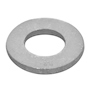 RONDANA PLANA DE 1/2 PULGADA PLATA 3 PIEZAS
