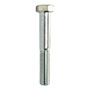 2 TORNILLOS CABEZA HEXAGONAL 1/2 PULGADAS PLATA 1.6X6.35