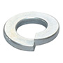 RONDANA DE PRESIÓN DE 1/4 DE PULGADA PLATA 5 PIEZAS